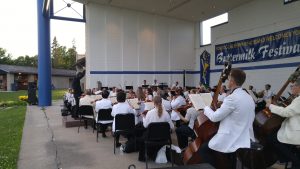 Milwaukee Symphony Orchestra performing at Buttermilk Creek Park